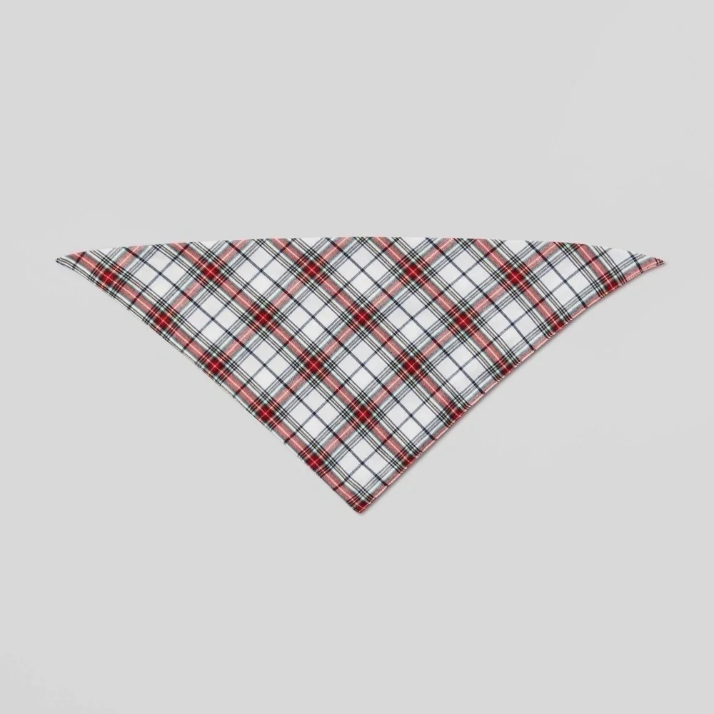 Target Wondershop Plaid Brushed Wool Like Dog Fleece Bandan